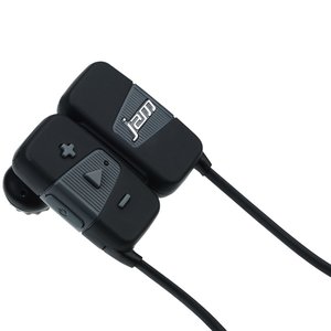 Additional Image 1 - a close up of a black earbuds