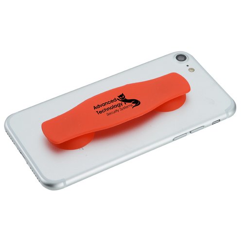 Additional Image 4 - a phone with a orange object on it