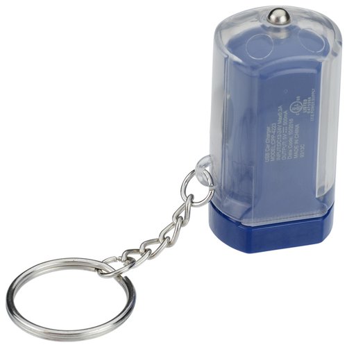 Additional Image 3 - a key chain with a blue container