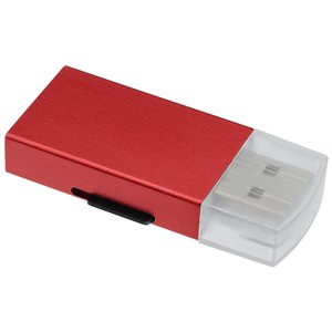 Additional Image 4 - a red and white usb flash drive