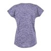 View Image 2 of 3 of Voltage Heather T-Shirt - Ladies' - Screen