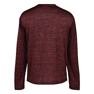 Additional Image 2 - a red sweater with a black pattern