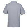 a grey shirt with a white background