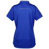 View Image 2 of 3 of Reflective Accent Pinpoint Mesh Polo - Ladies'