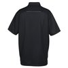 View Image 2 of 3 of Reflective Accent Pinpoint Mesh Polo - Men's