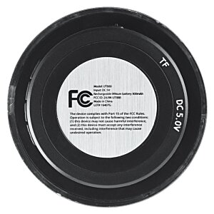 Additional Image 5 - a black circle with white circle and black text