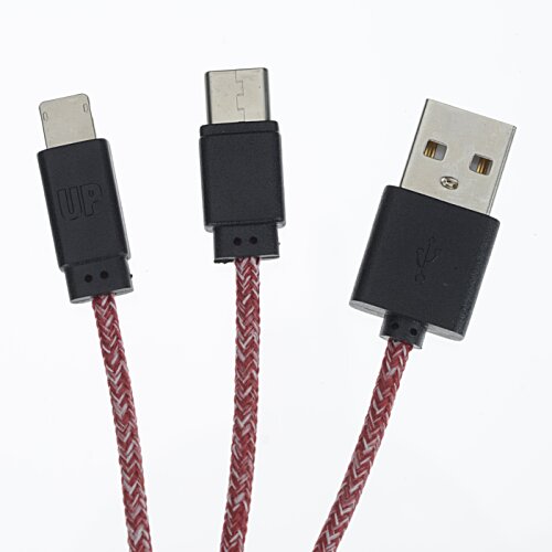 Additional Image 2 - a group of cables with a white square object on it