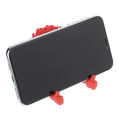 Additional Image 2 - a black rectangular object with red holders