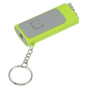 Additional Image 2 - a key chain with a key ring