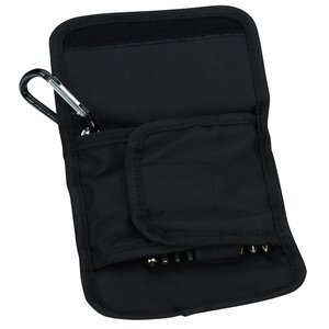 Additional Image 1 - a black case with a zipper
