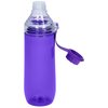 Additional Image 2 - a purple water bottle with a purple cap