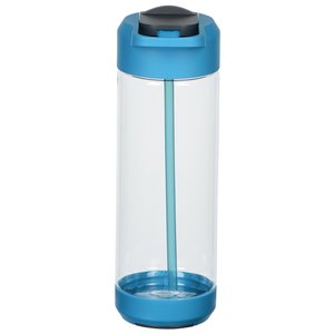 Additional Image 1 - a blue and clear water bottle