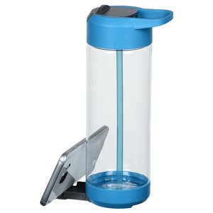 Additional Image 3 - a blue and clear container with a blue lid