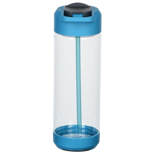 Additional Image 1 - a blue and clear water bottle