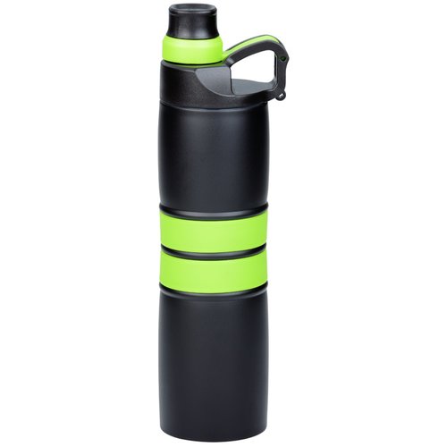 Additional Image 1 - a black and yellow water bottle