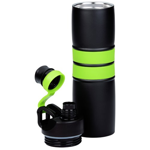 Additional Image 3 - a black and green cylindrical object