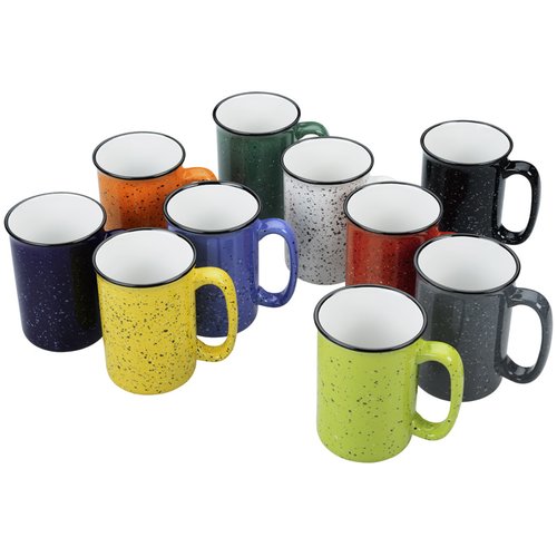 Additional Image 1 - a group of colorful mugs