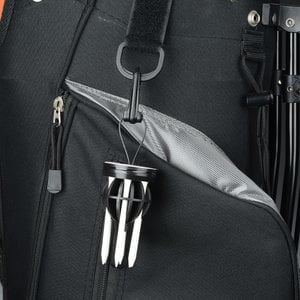 Additional Image 2 - a black bag with a black handle and a black object