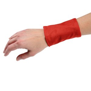 Additional Image 2 - a red wrist band on a person's wrist