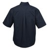 View Image 3 of 3 of Blended Poplin Short Sleeve Shirt - Men's