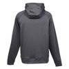 a grey jacket with a hood