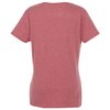 View Image 2 of 3 of Hanes X-Temp Tri-Blend V-Neck T-Shirt - Ladies' - Embroidered