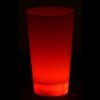 a red cup with a light