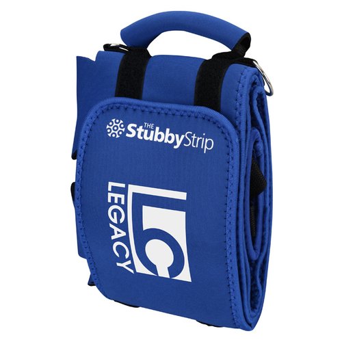 Additional Image 1 - a blue bag with a logo