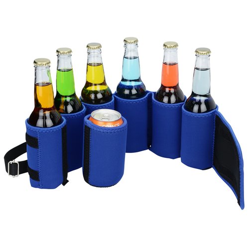 Additional Image 5 - a group of bottles in a blue cooler