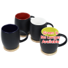 View Image 4 of 4 of Hearth Coffee Mug with Wood Lid Coaster - 14 oz. - Laser