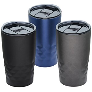 Additional Image 3 - a group of black and blue tumblers