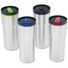 View Image 4 of 4 of Simple Color Stainless Travel Tumbler - 16 oz.