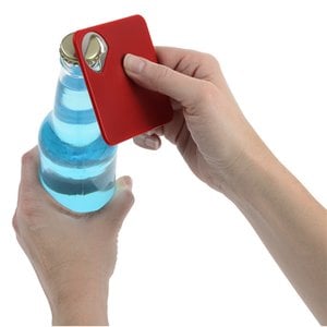 Additional Image 2 - a person holding a red card