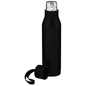 Additional Image 1 - a black bottle with a black cap