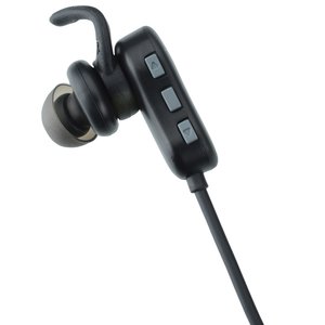 Additional Image 2 - a close up of a black earbud