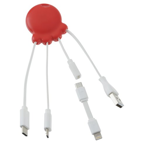 Additional Image 1 - a red and white cable