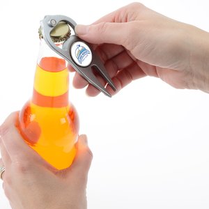 Additional Image 1 - a person holding a bottle and a small orange cone