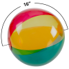 View Image 3 of 3 of 16" Multicolor Translucent Beach Ball