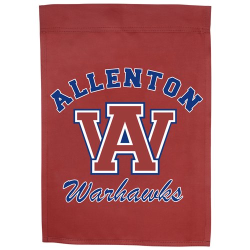 Additional Image 1 - a red sign with blue letters