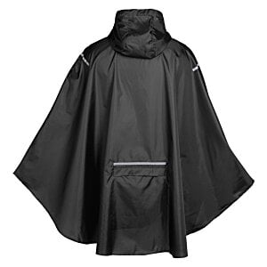 Additional Image 2 - a red poncho with a white background