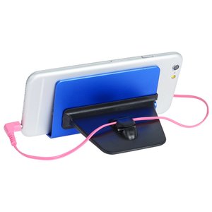 Additional Image 1 - a white and blue device with a black mouse pad