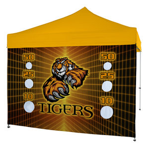 Additional Image 2 - a yellow tent with a logo