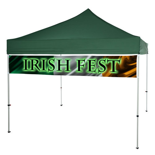 Additional Image 2 - a green tent with a banner