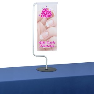 Additional Image 1 - a banner on a blue surface