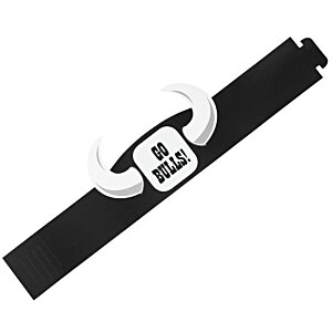 Additional Image 1 - a black belt with white handles