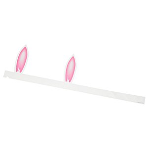 Additional Image 1 - a white and pink bunny ears