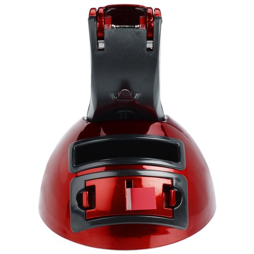 Additional Image 3 - a red object with a black metal bracket