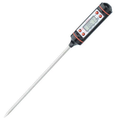Additional Image 1 - a long metal pole with a black handle