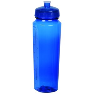 Additional Image 1 - a blue water bottle with a lid
