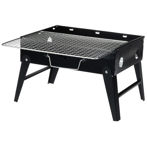 Additional Image 2 - a black table with a clear glass top